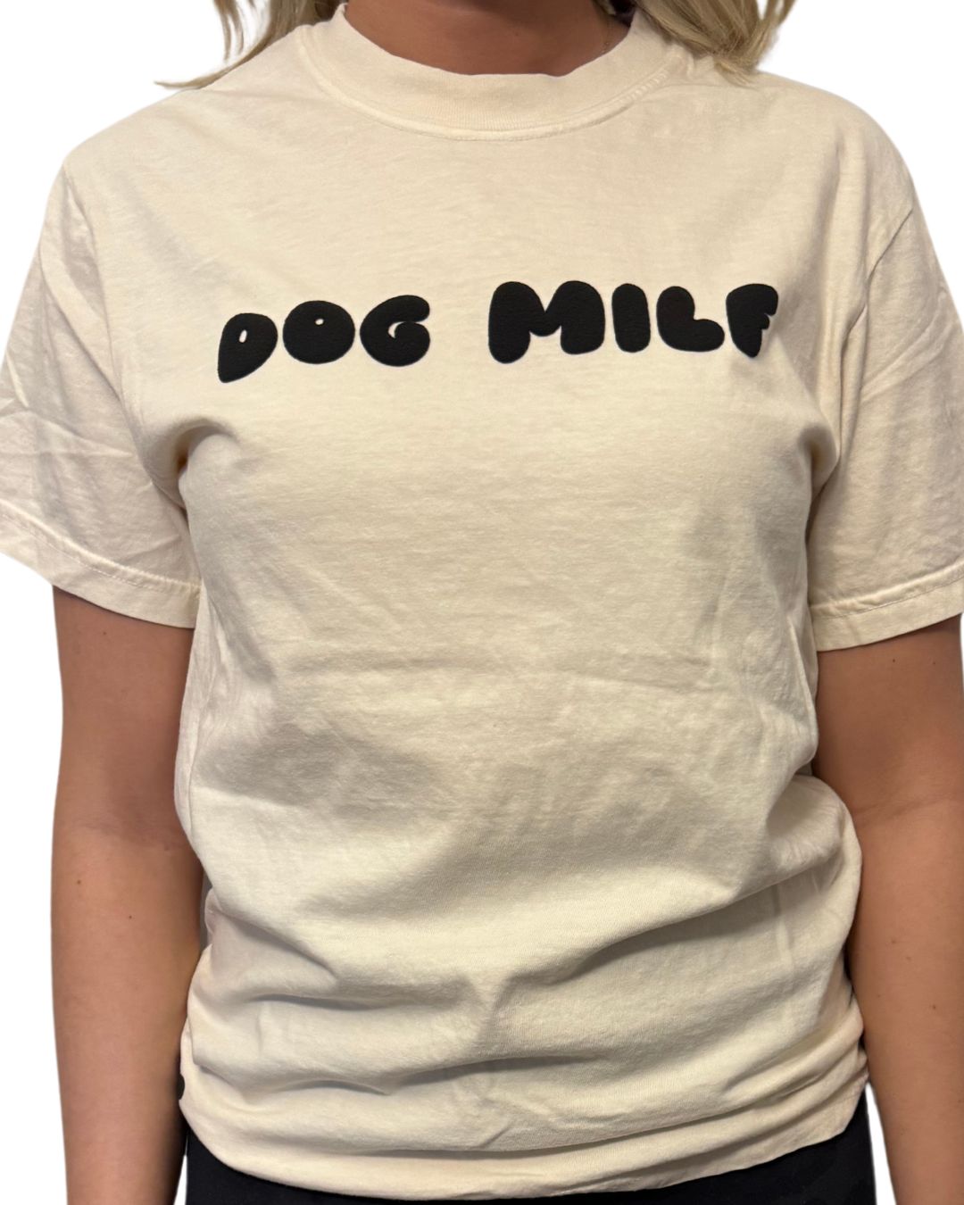 Dog Milf Tee - Butter