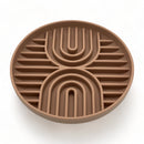 Double Rainbow Maze Slow Feeder - Terracotta