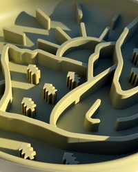 Barky Mountains Slow Feeder