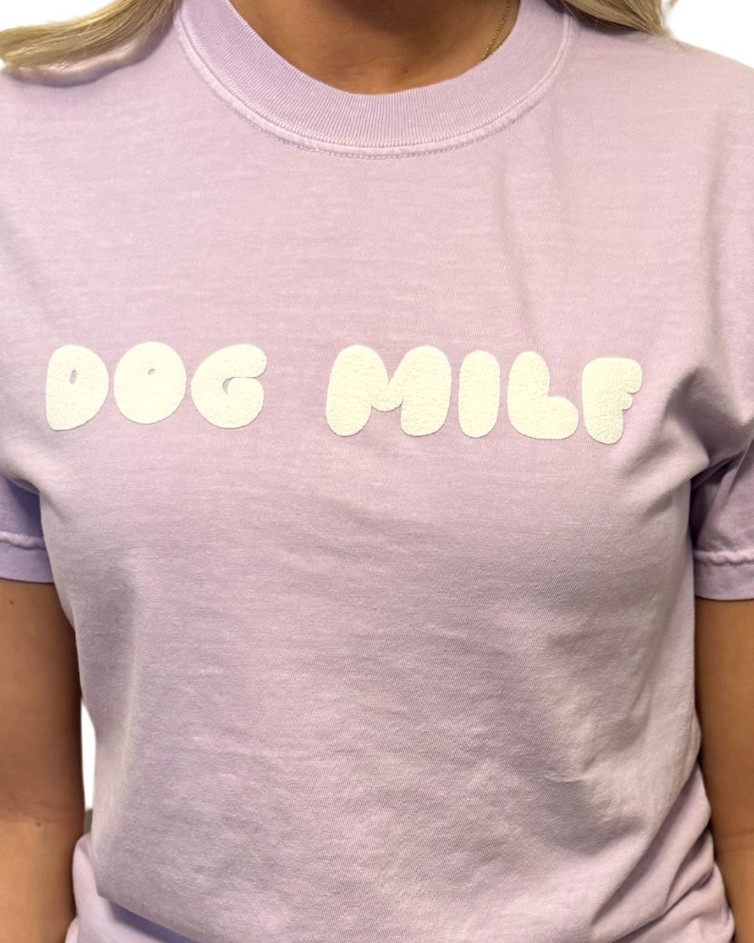 Dog Milf Tee - Lavender