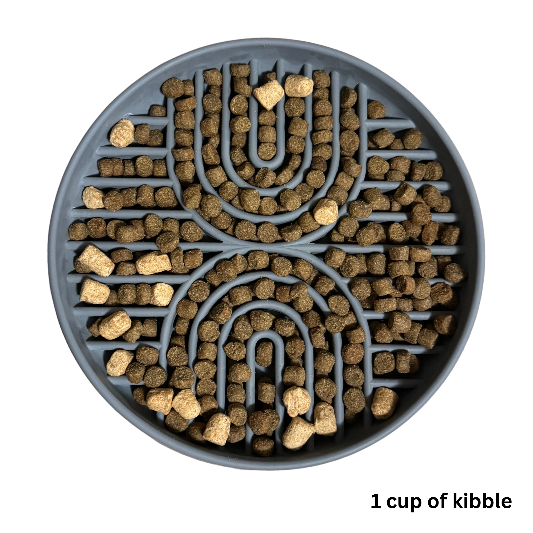 Double Rainbow Maze Slow Feeder - Charcoal