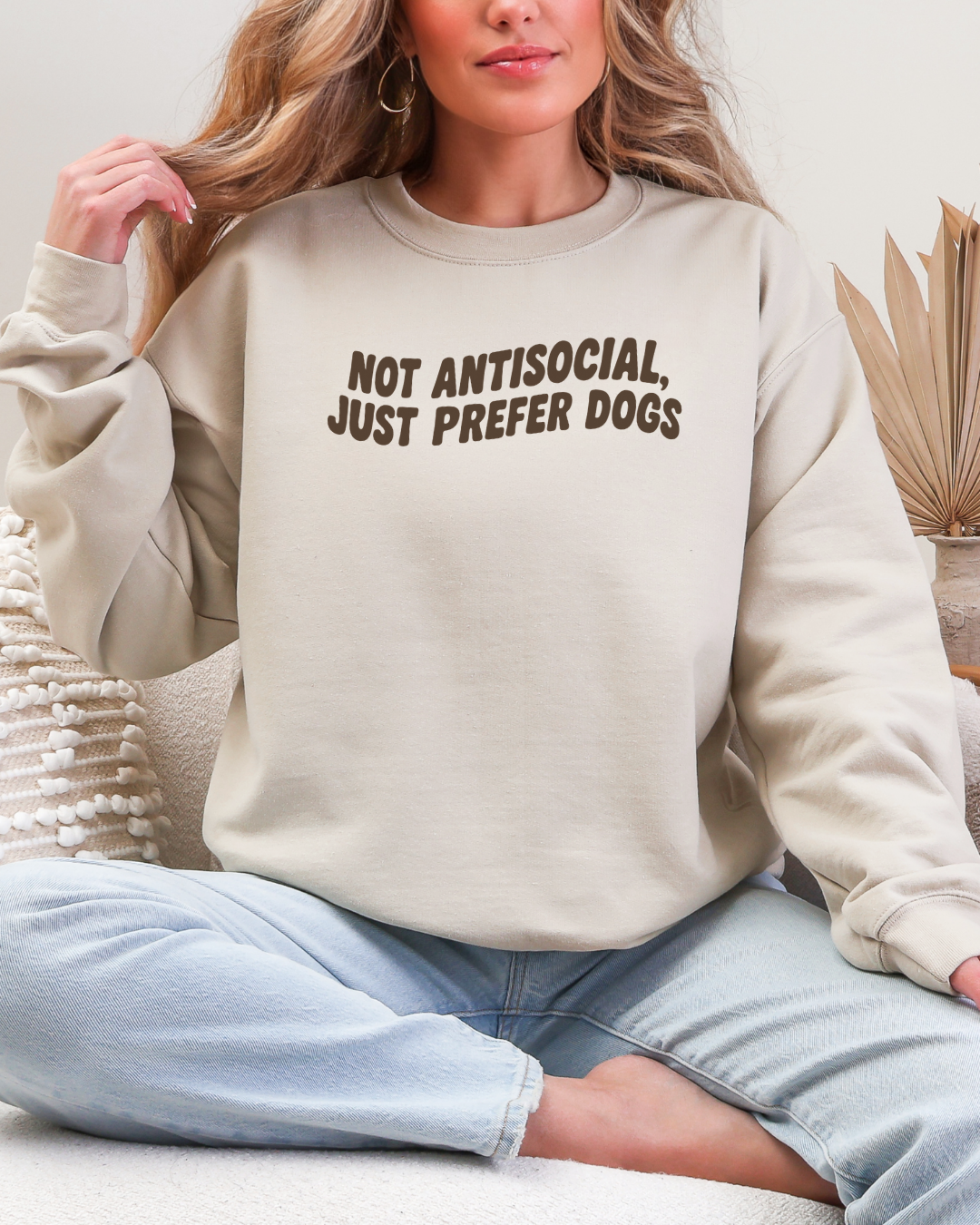 Just Prefer Dogs Sweater