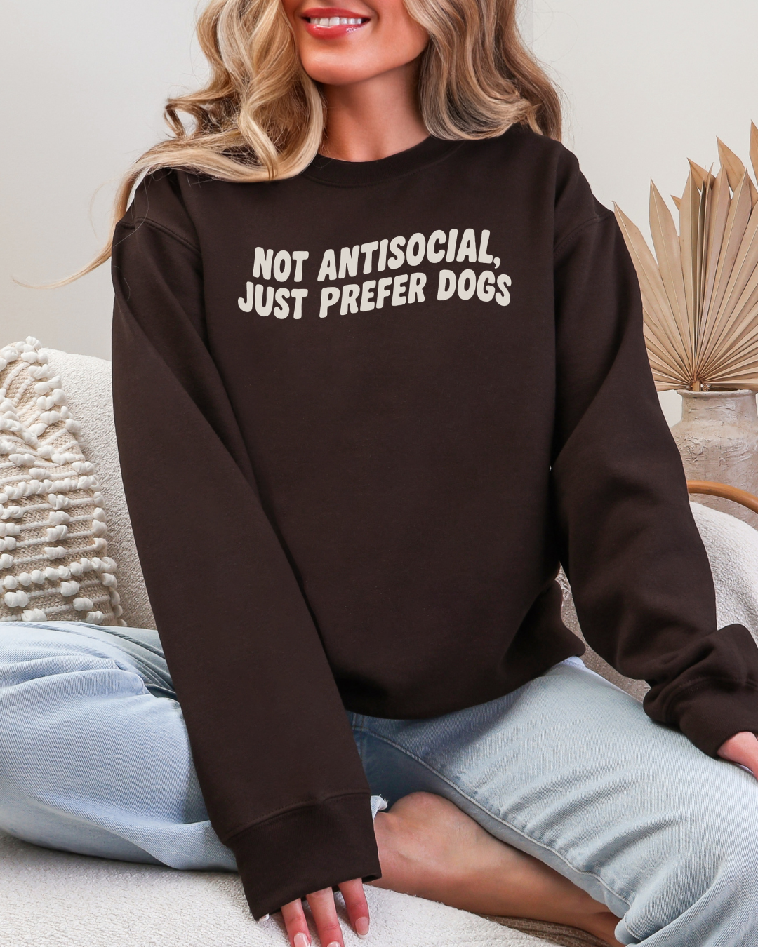 S / Espresso / Crewneck