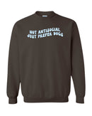 Just Prefer Dogs Sweater - Chocolate