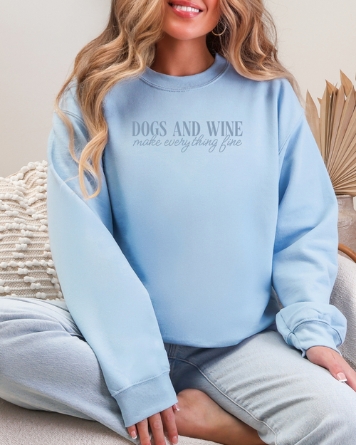 Dogs & Wine Sweater