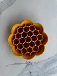 Flower Comb Slow Feeder - Honey