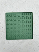 Almond Lick Mat - Evergreen