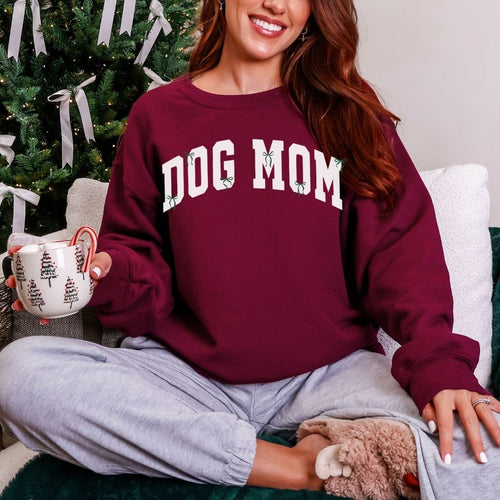 Dog Mom Bow Sweater