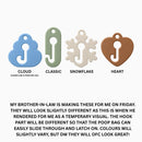 Poop Hook hands-free poop bag holder in Cloud, Heart, Classic and Snowflake styles