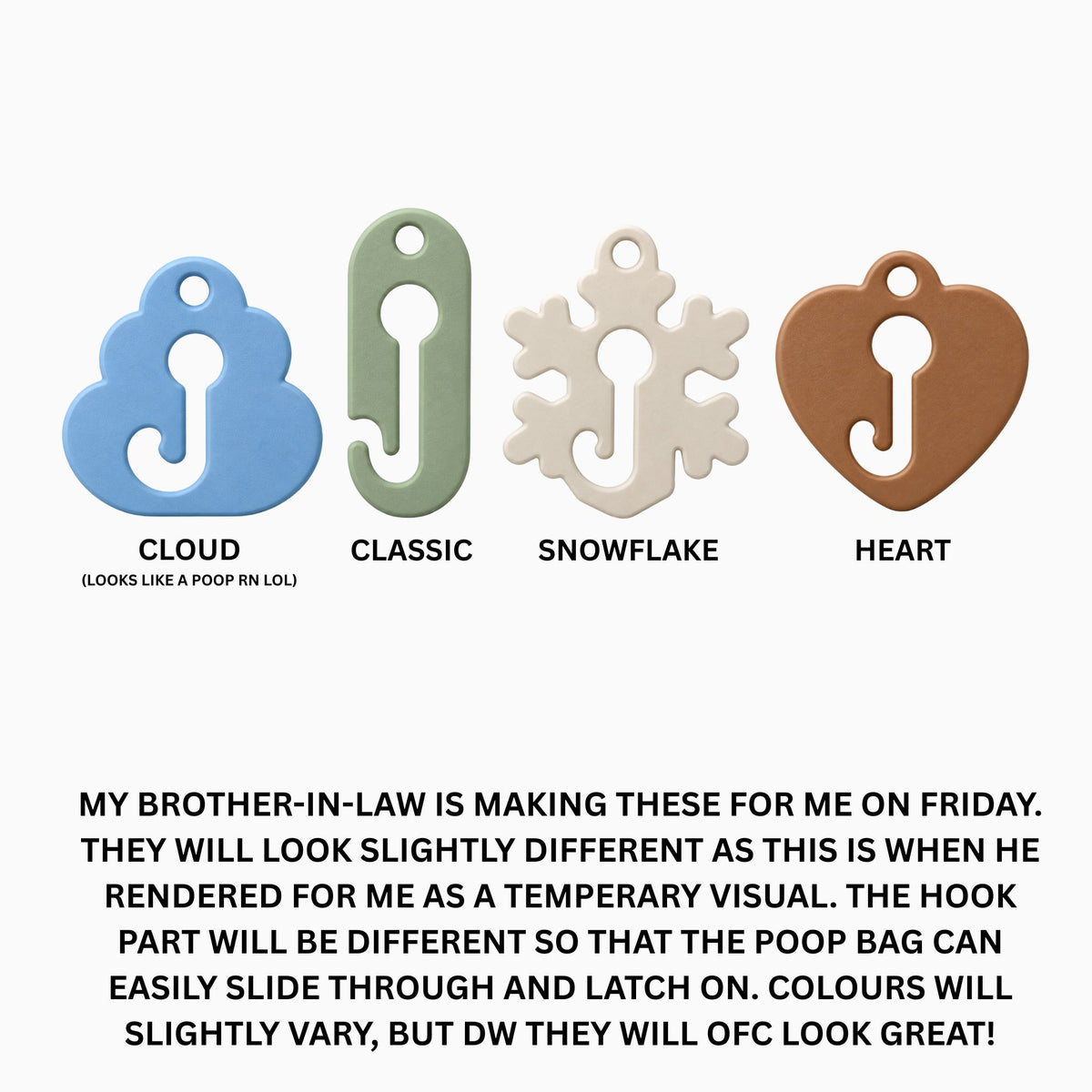Poop Hook – Hands-Free Poop Bag Holder