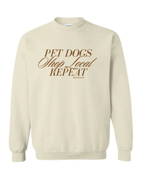 Pet Dogs Shop Local Sweater - Sand