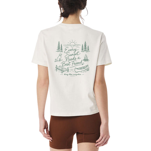 [Custom] Sunsets & Best Friends T-shirt