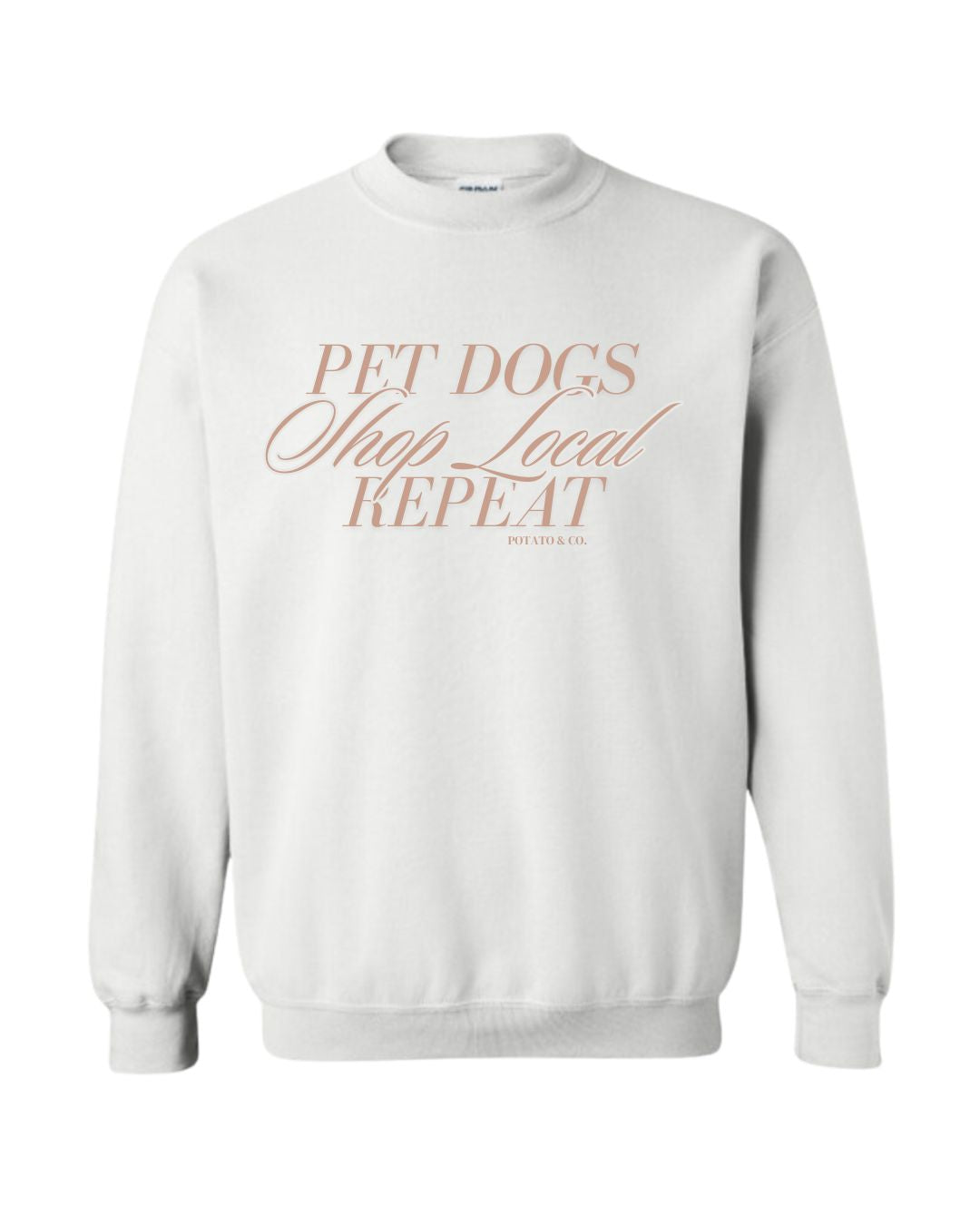 Pet Dogs Shop Local Sweater - White