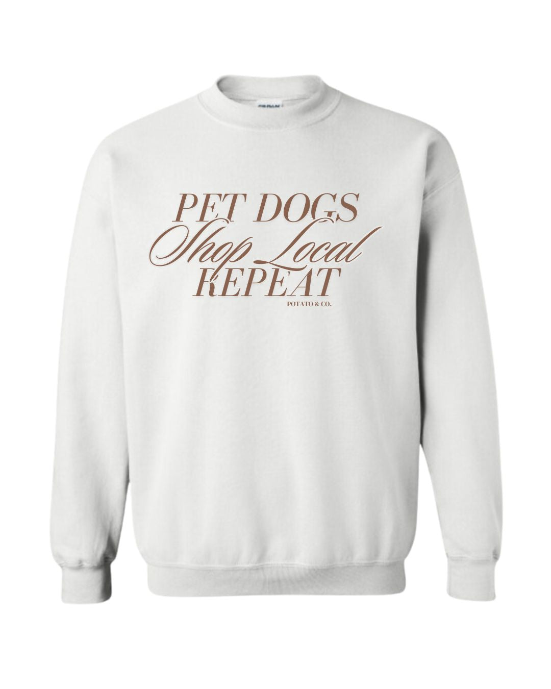 Pet Dogs Shop Local Sweater - White