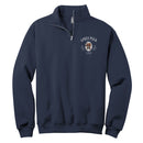 Après Walk Dog Club custom pet photo quarter-zip in Navy