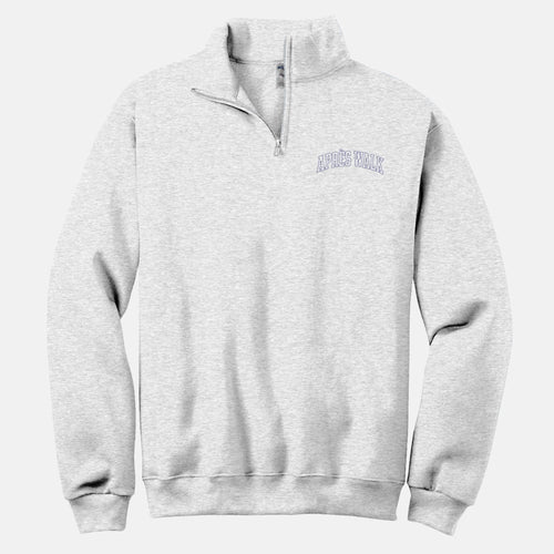 Après Walk quarter-zip in Ash