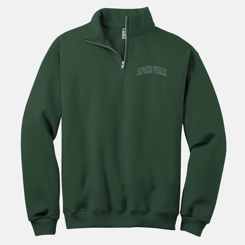 Après Walk quarter-zip in Forest