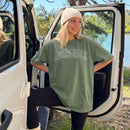 Après Walk t-shirt in Moss