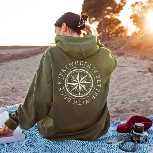 Better With Dogs Hoodie
