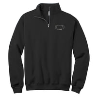 Cold Walks, Warm Company Quarter Zip-up - Dog Ears