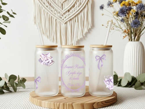 Spring Glass Tumbler Cups