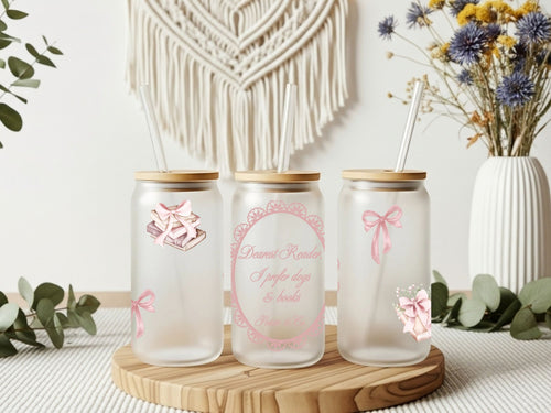 Spring Glass Tumbler Cups