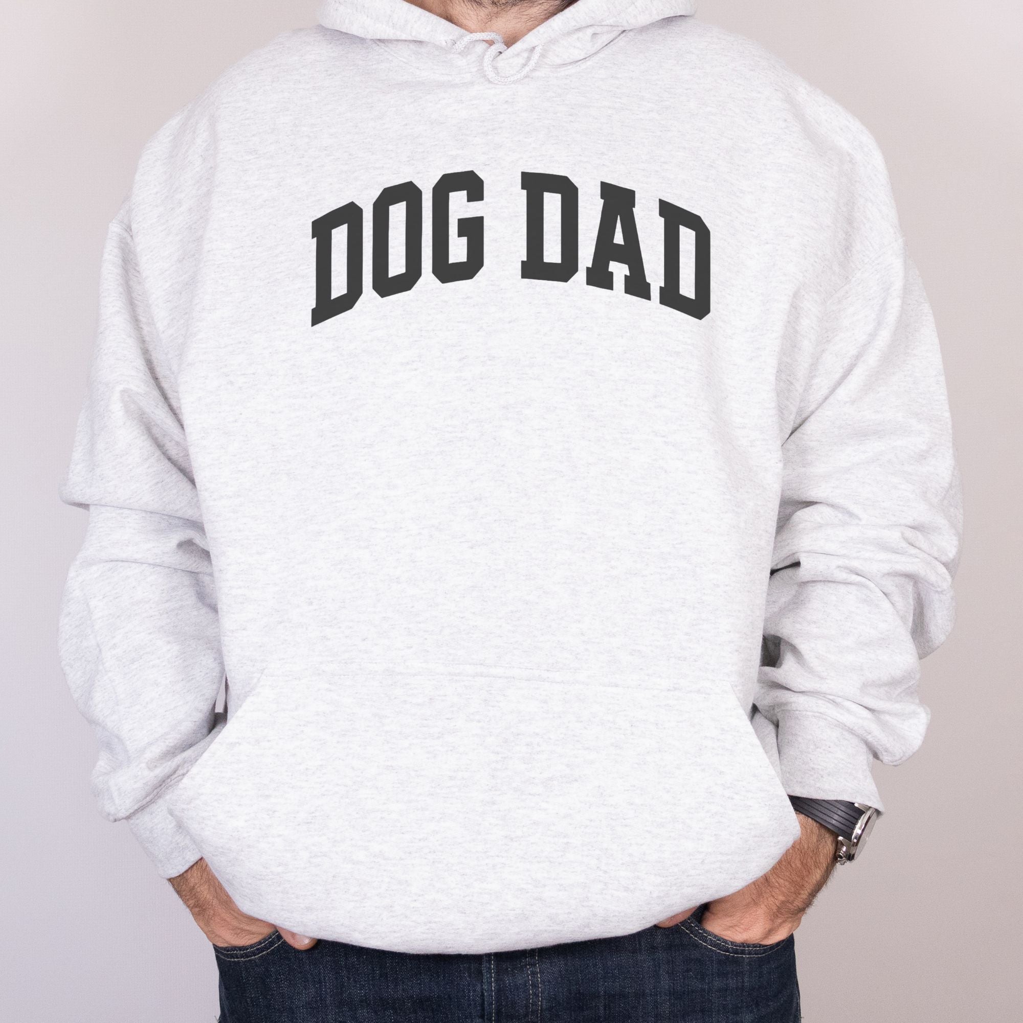 Varsity Dog Dad Hoodie