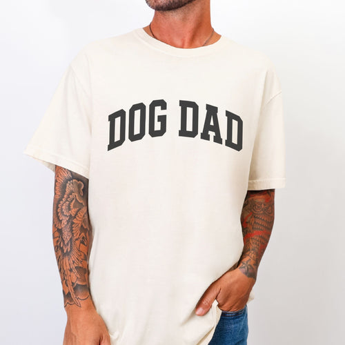 Varsity Dog Dad T-shirt