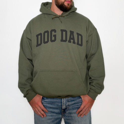 Varsity Dog Dad Hoodie