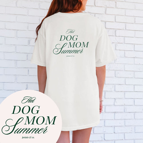Hot Dog Mom Summer T-shirt