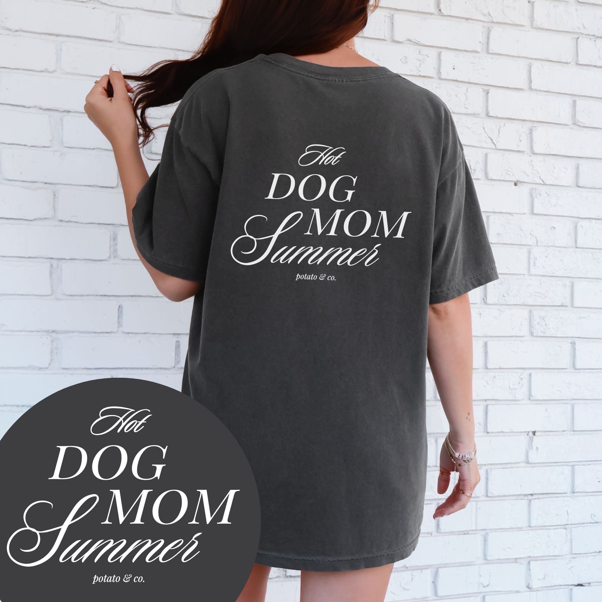 Hot Dog Mom Summer T-shirt
