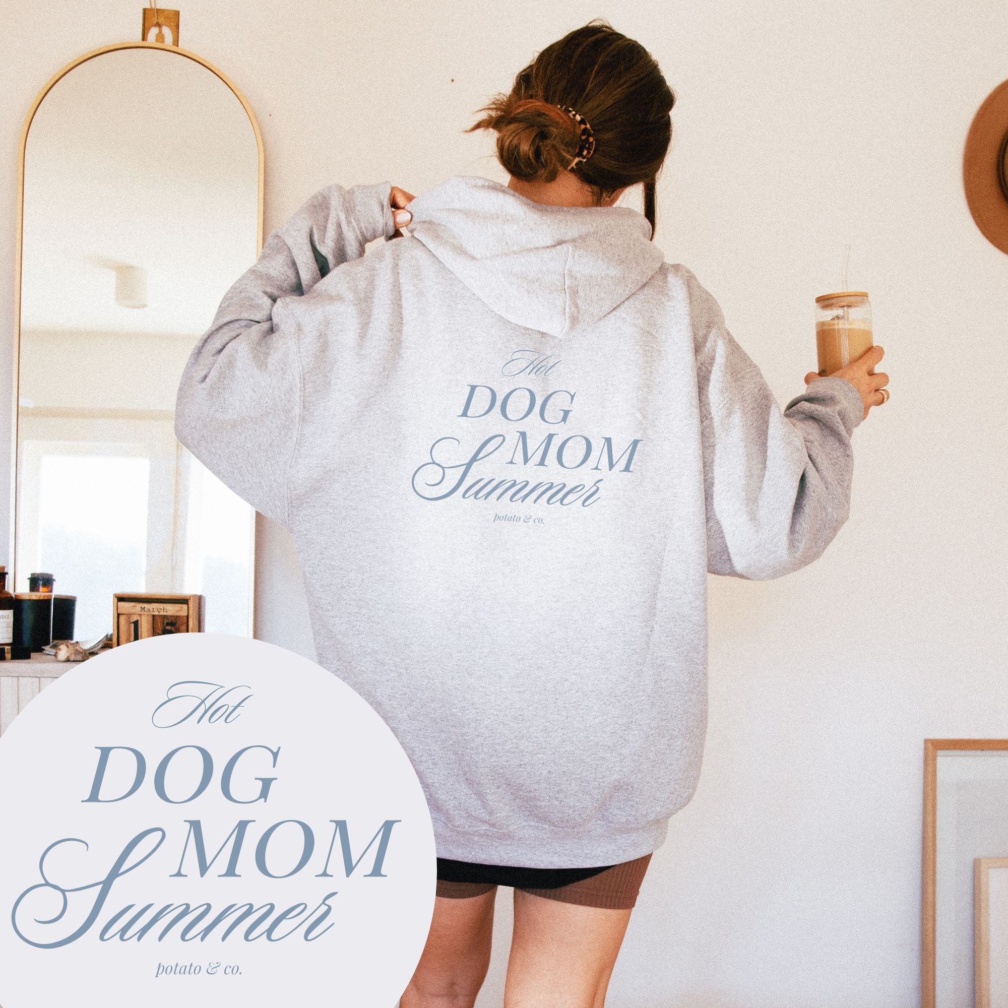 Hot Dog Mom Summer Hoodie