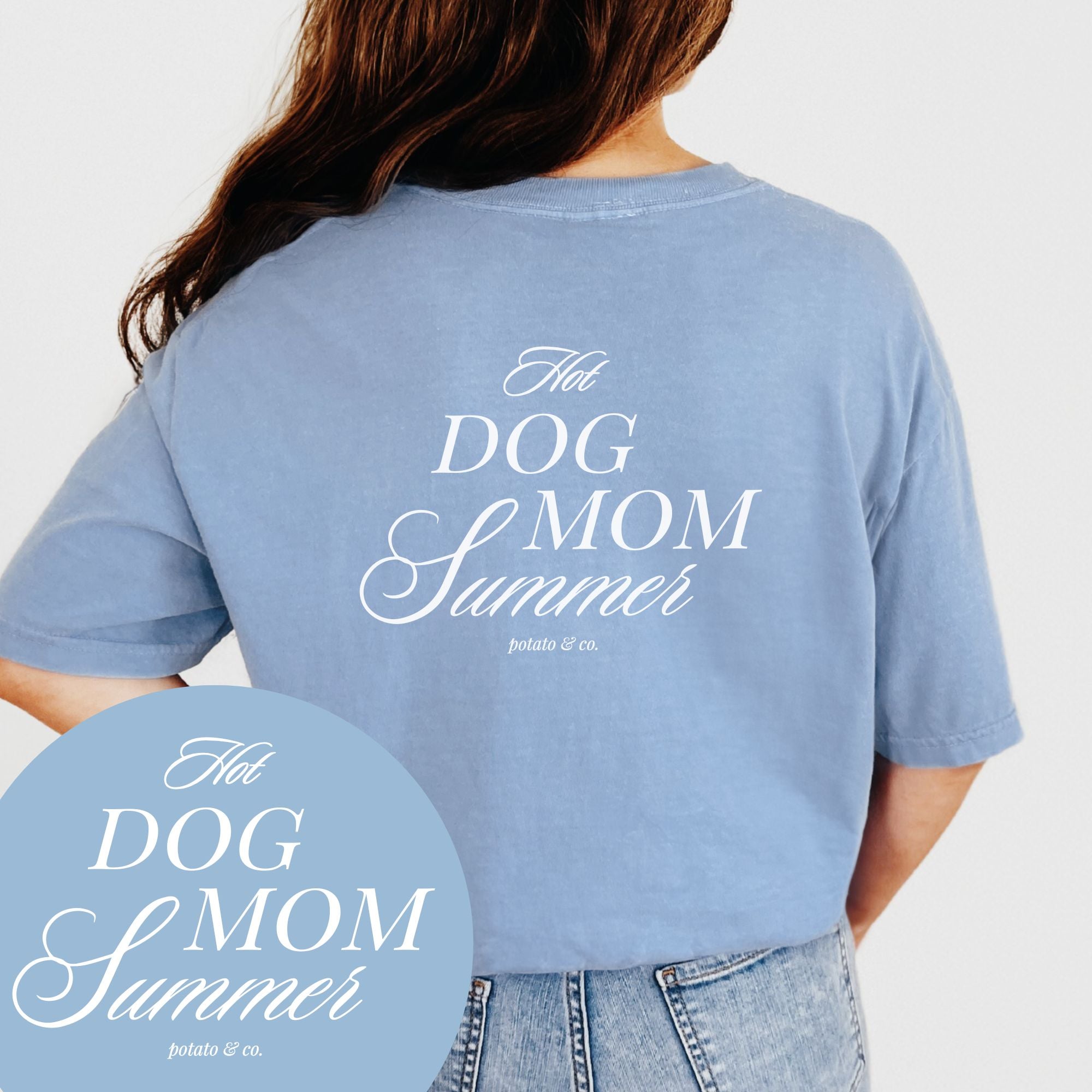 Hot Dog Mom Summer T-shirt