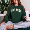 Dog Mom Bows crewneck sweatshirt in Forest
