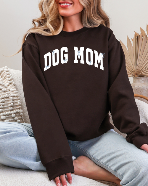 Dog Mom Bows Sweater