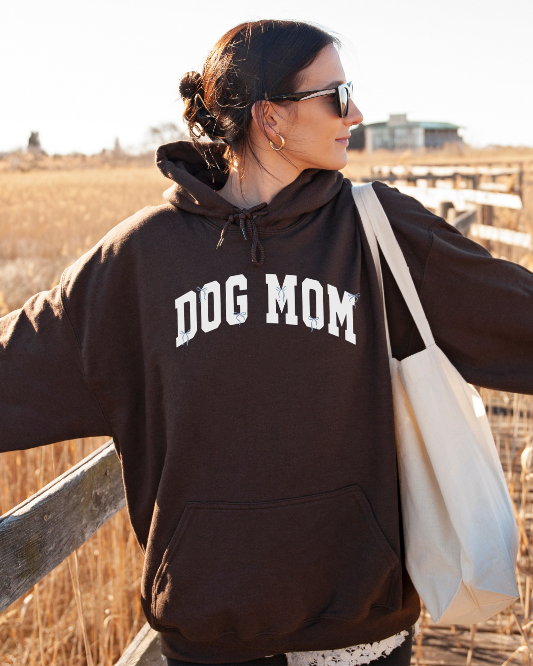 Dog Mom Bows Sweater