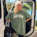 Dog Mom Bows T-shirt in Moss — Potato & Co. Merry Paws