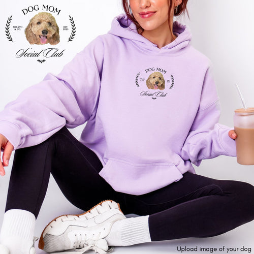 [Custom] Dog Mom Social Club Hoodie