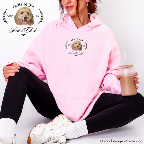 [Custom] Dog Mom Social Club Hoodie