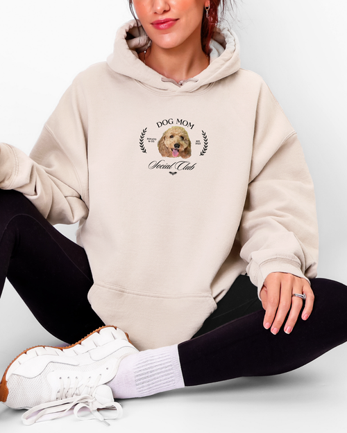 [Custom] Dog Mom Social Club Sweater