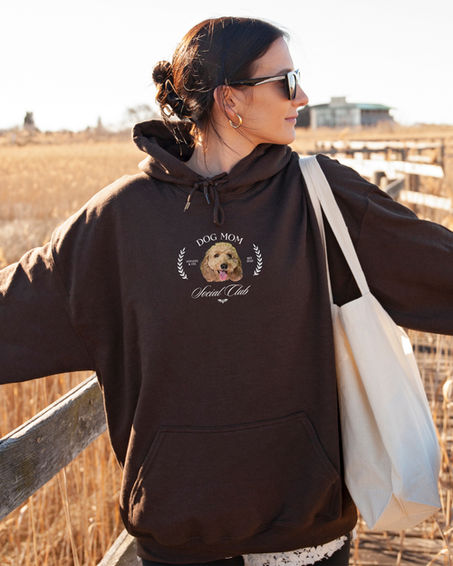 [Custom] Dog Mom Social Club Sweater