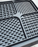 Dots n' Bones Lick Mat - Charcoal