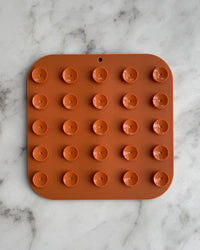 Dots n' Bones Lick Mat - Rust