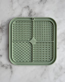 Dots n' Bones Lick Mat - Sage