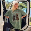 Filthy Animal Ugly Christmas T-shirt in Moss with custom pet photo — Potato & Co. Merry Paws