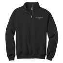 Homebody Club quarter-zip in Black front