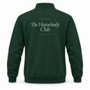Homebody Club quarter-zip in Forest back