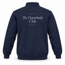 Homebody Club quarter-zip in Navy back