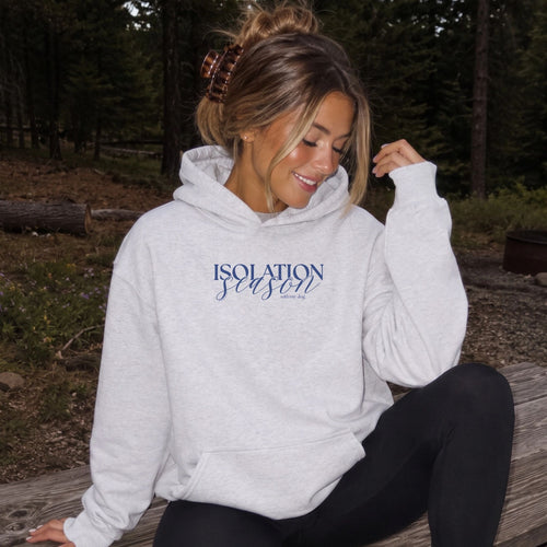 Isolation Szn hoodie in Ash
