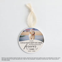 Memorial Ornament – Custom Pet Photo